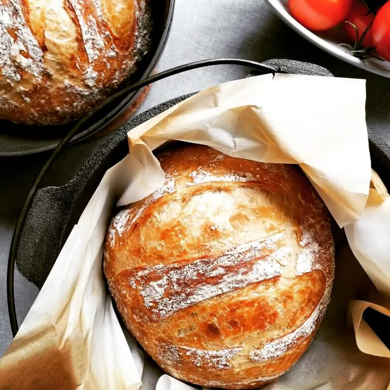 No-Knead Dutch Oven Bread