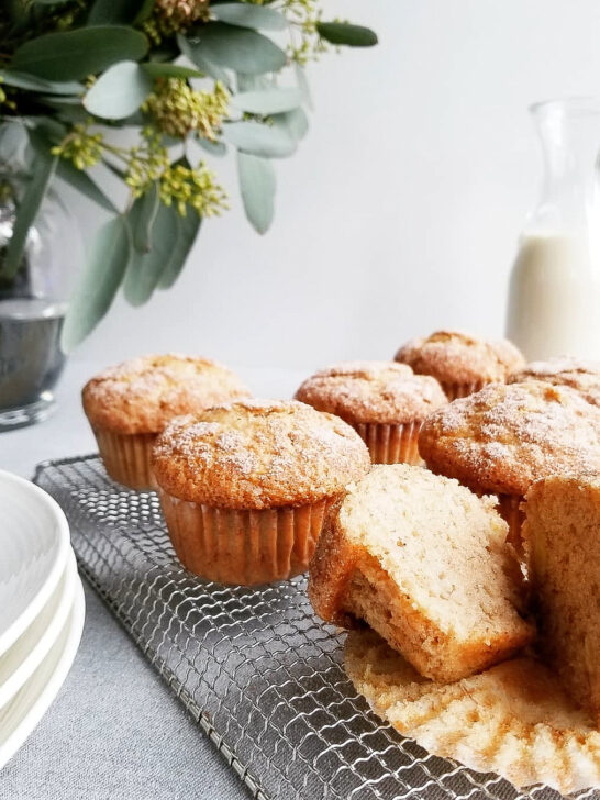 Snickerdoodle Banana Muffins
