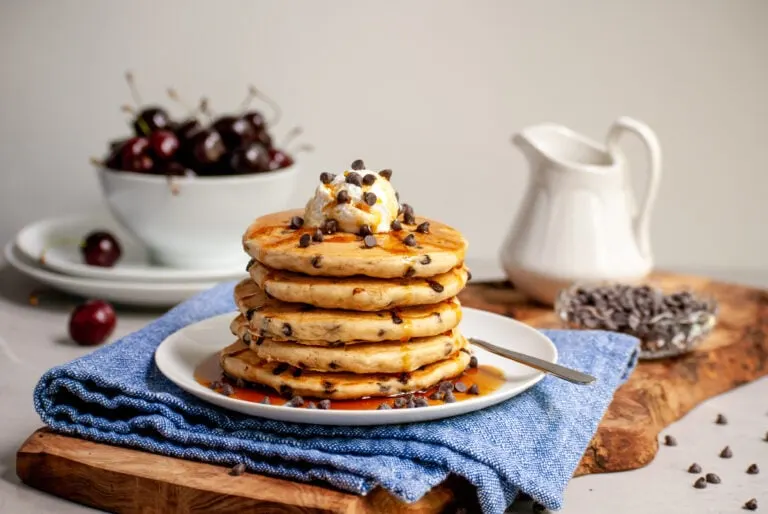 Vegan Chocolate Chip Pancakes