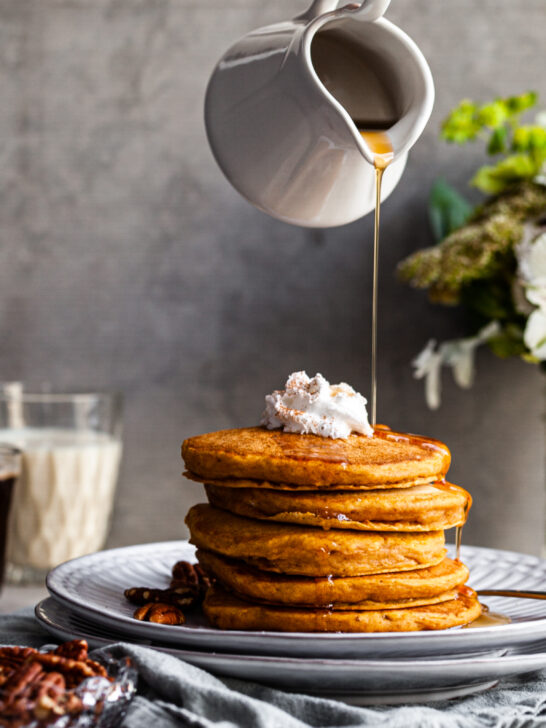 Vegan Pumpkin Pancakes