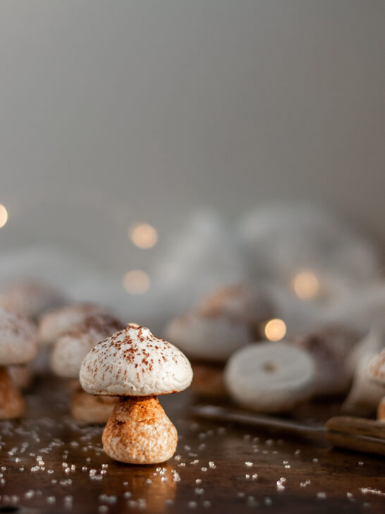 Vegan Mushroom Meringues
