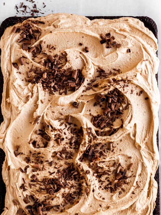 Vegan Chocolate Cake with Fluffy Espresso Buttercream