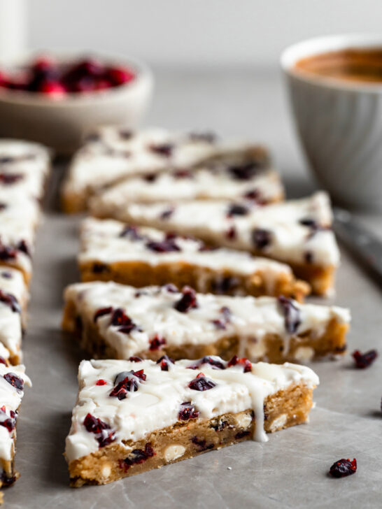 Vegan Cranberry Bliss Bars – Starbucks (Veganized!) Copycat