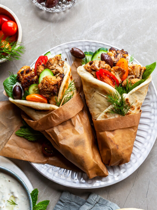 Vegan Cauliflower Gyros
