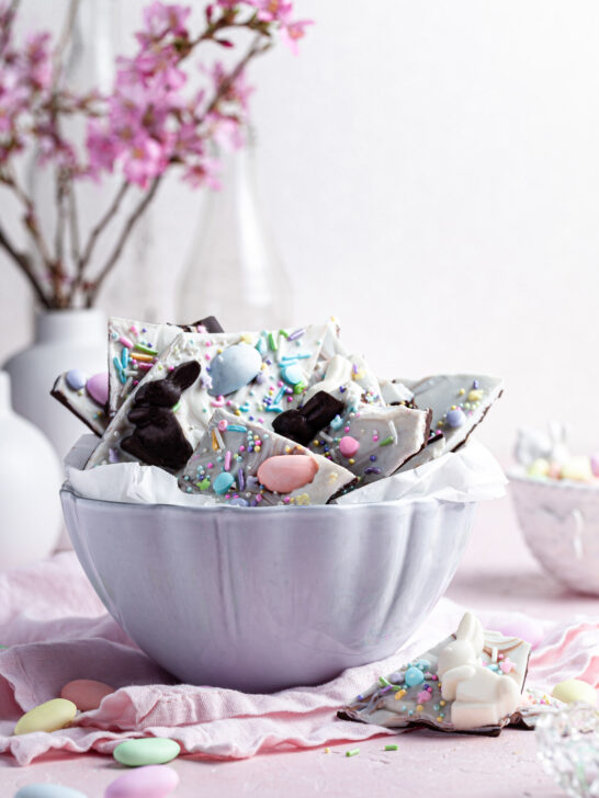 Vegan Chocolate Easter Bark