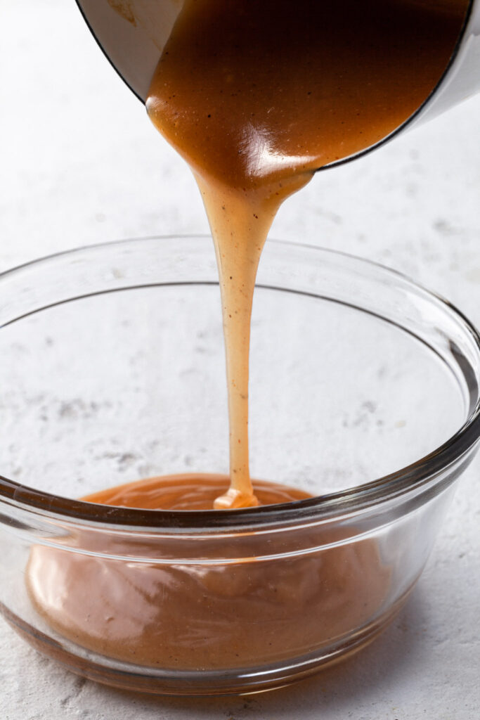 Flour paste for vegan eggnog ermine frosting
