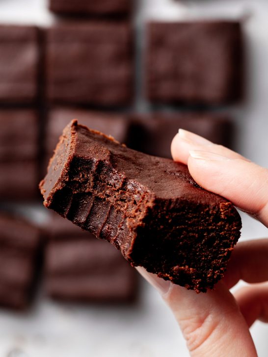 Fudgy Sweet Potato Brownies (Nut-Free & Vegan with GF Option)